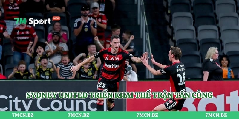 Sydney United triển khai thế trận tấn công trước Wollongong Wolves