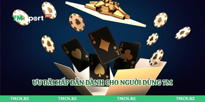 Ưu đãi hấp dẫn dành cho người dùng 7M